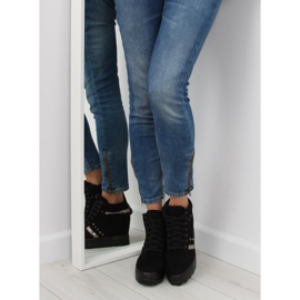 Baskets noires pour femmes AT-0650-L Noir le noir 1