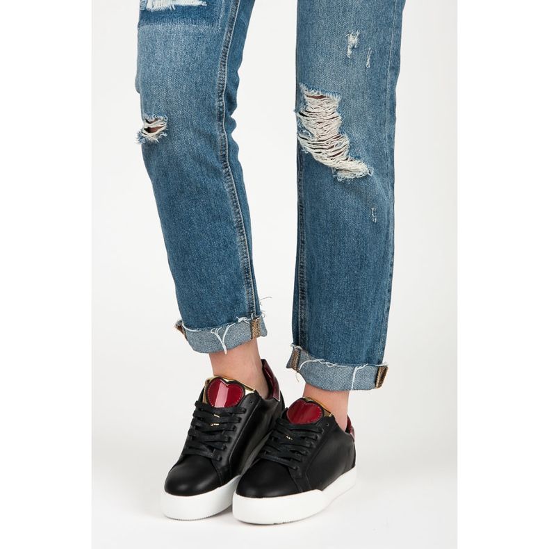 Vices Baskets noires Sweet Heart 1