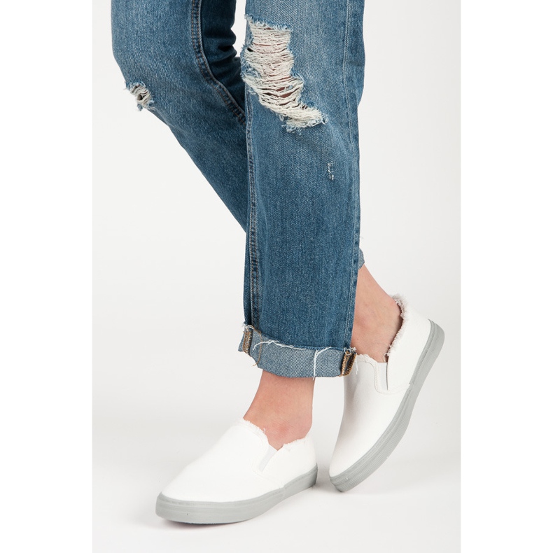 Seastar Slipons Blancs blanche 1 Seastar Slipons Blancs blanche 1