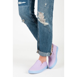 Seastar Slipons violets 1