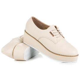 Vices Étaux pour chaussures compensées nouées brun 5
