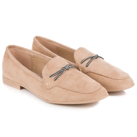 Mocassins en daim vices brun 1