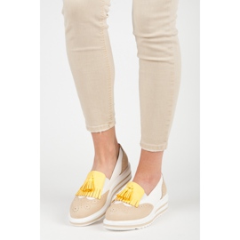 Chaussures boho vices femme brun 2