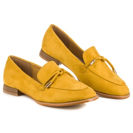 Vices Mocassins de printemps jaune 2