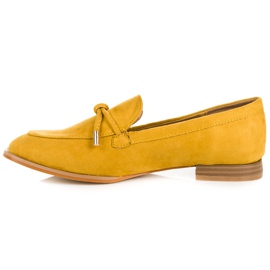 Vices Mocassins de printemps jaune 4