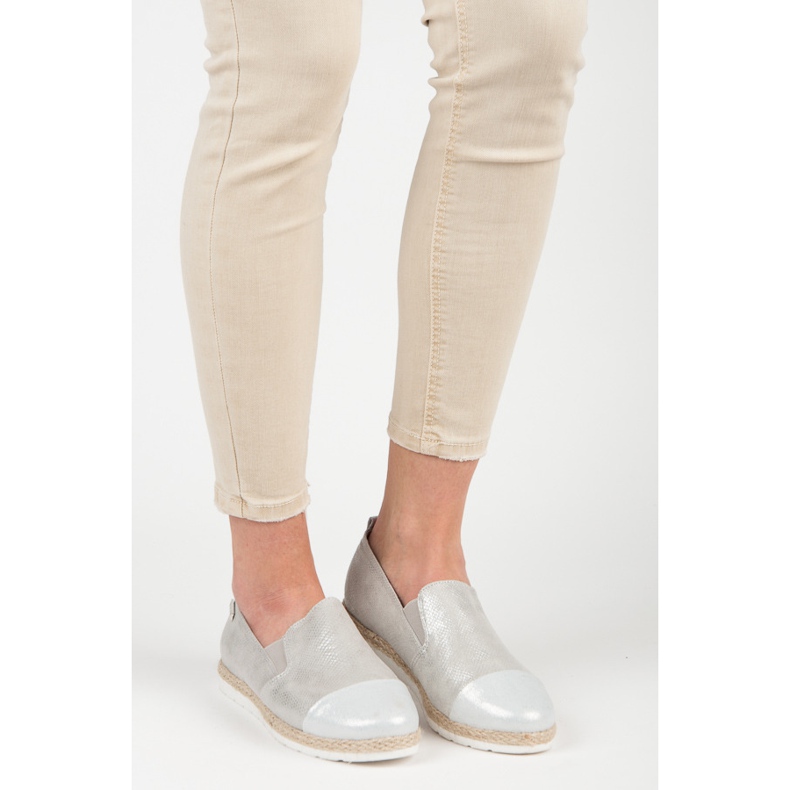 Chaussures à enfiler pour femmes vices gris 1