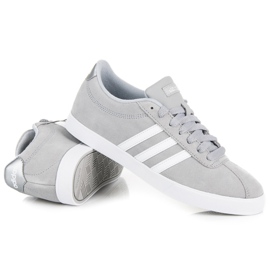 Ensemble court Adidas gris 1