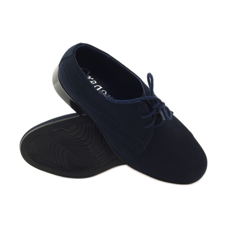 Chaussures de communion Gregors 429 bleu marine 3 Chaussures de communion Gregors 429 bleu marine 3