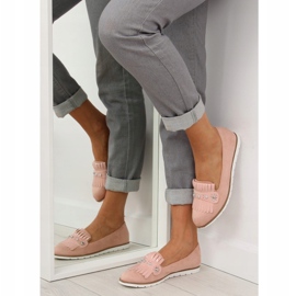 Rose DM30P Mocassins femme roses 1 Rose DM30P Mocassins femme roses 1
