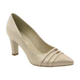 Escarpins beige perlé Anis 4570 1