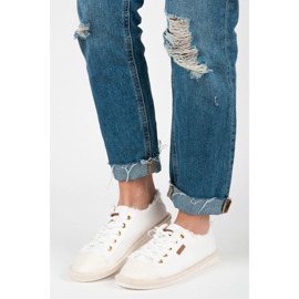 Seastar Baskets à lacets, espadrilles blanc 2