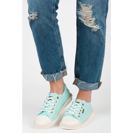 Seastar Baskets à lacets, espadrilles vert 3