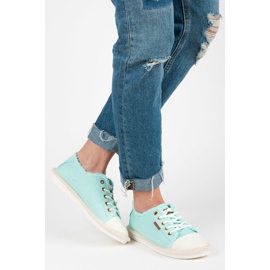 Seastar Baskets à lacets, espadrilles vert 4