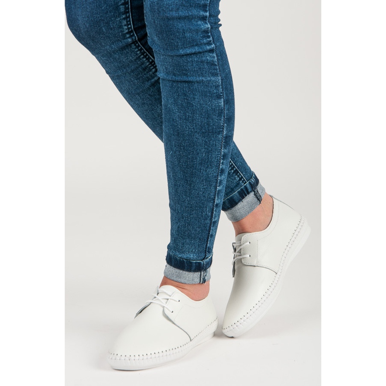 Vinceza Baskets légères nouées blanc 2