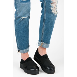 Seastar Baskets creepers ajourées le noir 6