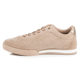 Vices pour chaussures de sport en daim brun 4