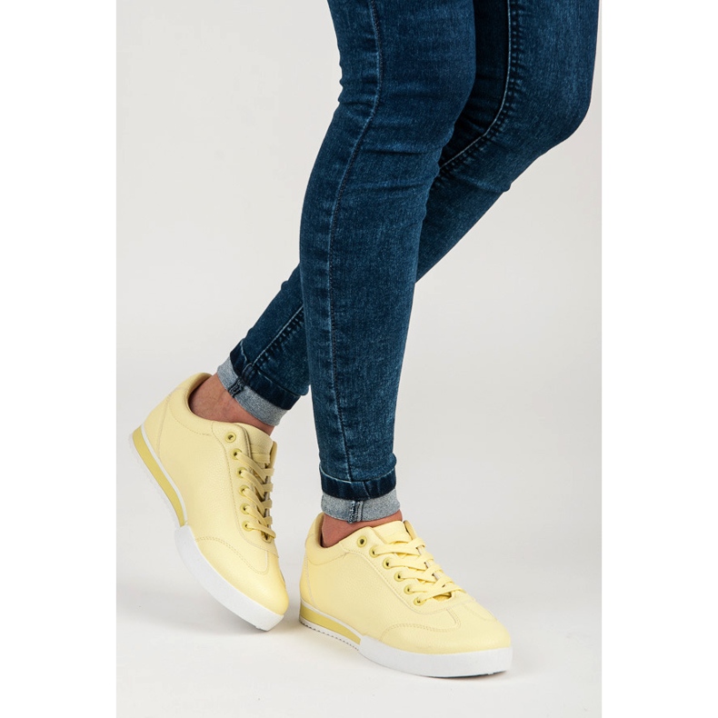 Vices Chaussures de sport jaunes 2