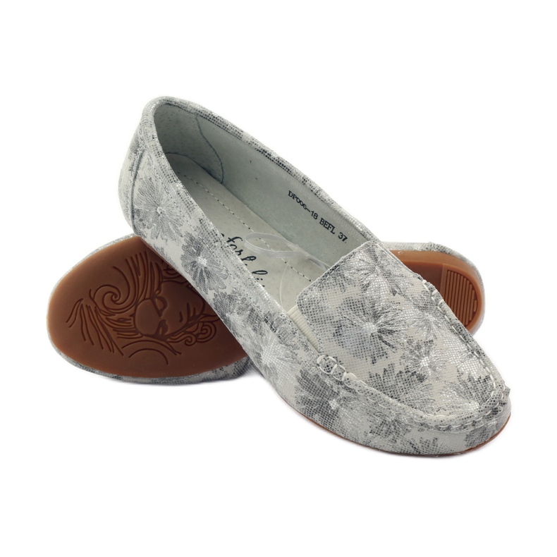 Filippo Mocassins Lordsy gris pour femme F 006 3