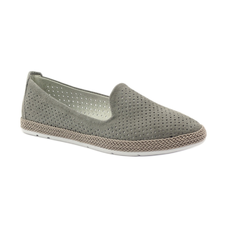 Filippo Ballerines Lords grises Espadrilles F 081 1