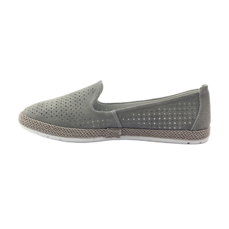 Filippo Ballerines Lords grises Espadrilles F 081 2