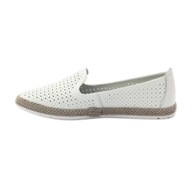Filippo Lords ballerines espadrilles F 081 blanc 2