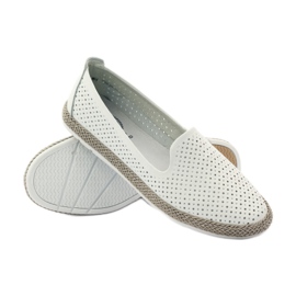 Filippo Lords ballerines espadrilles F 081 blanc blanche 3