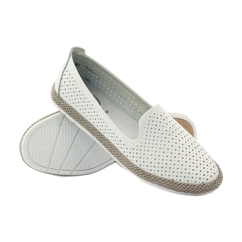 Filippo Lords ballerines espadrilles F 081 blanc 3