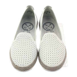 Filippo Lords ballerines espadrilles F 081 blanc blanche 4