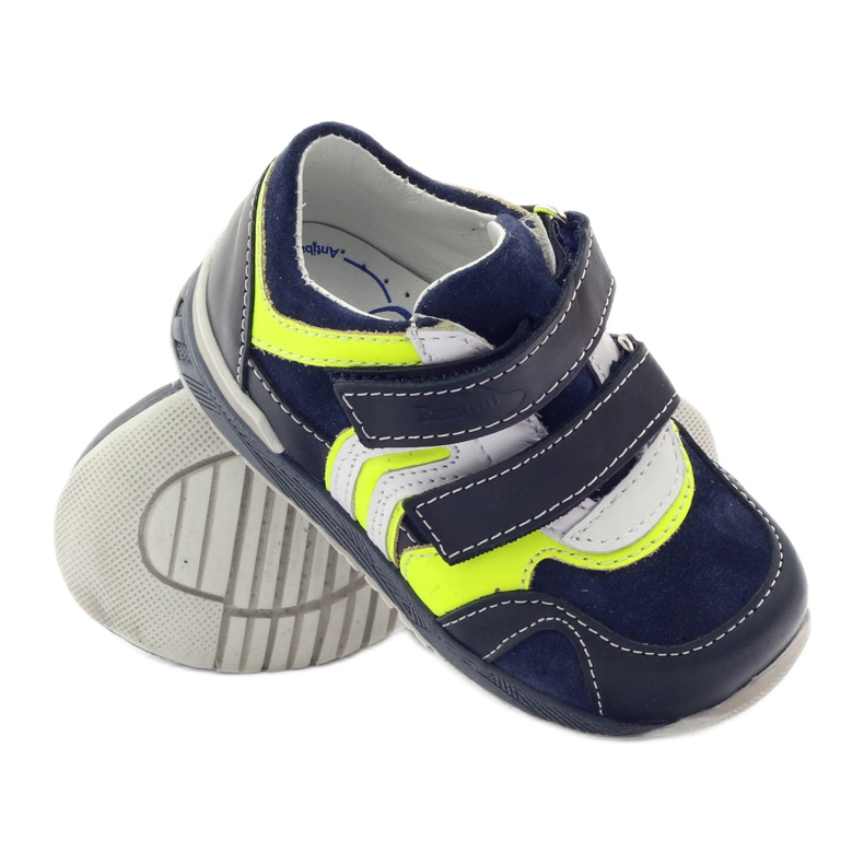 Ren But Chaussures Ren pour Velcro 1445 bleu marine 3