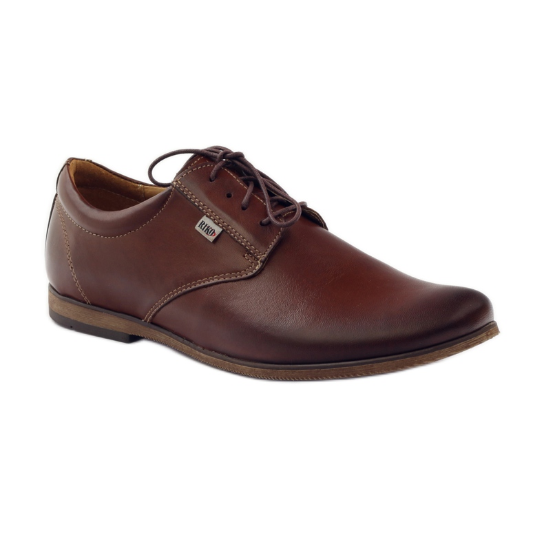 Chaussures décontractées pour hommes Riko 777 brun 1