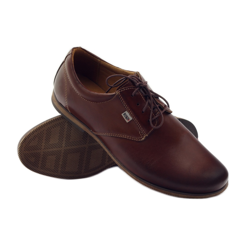 Chaussures décontractées pour hommes Riko 777 brun 3
