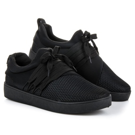Chaussures de sport noires le noir 1