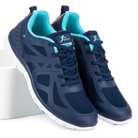 Chaussures de sport bleu marine 1