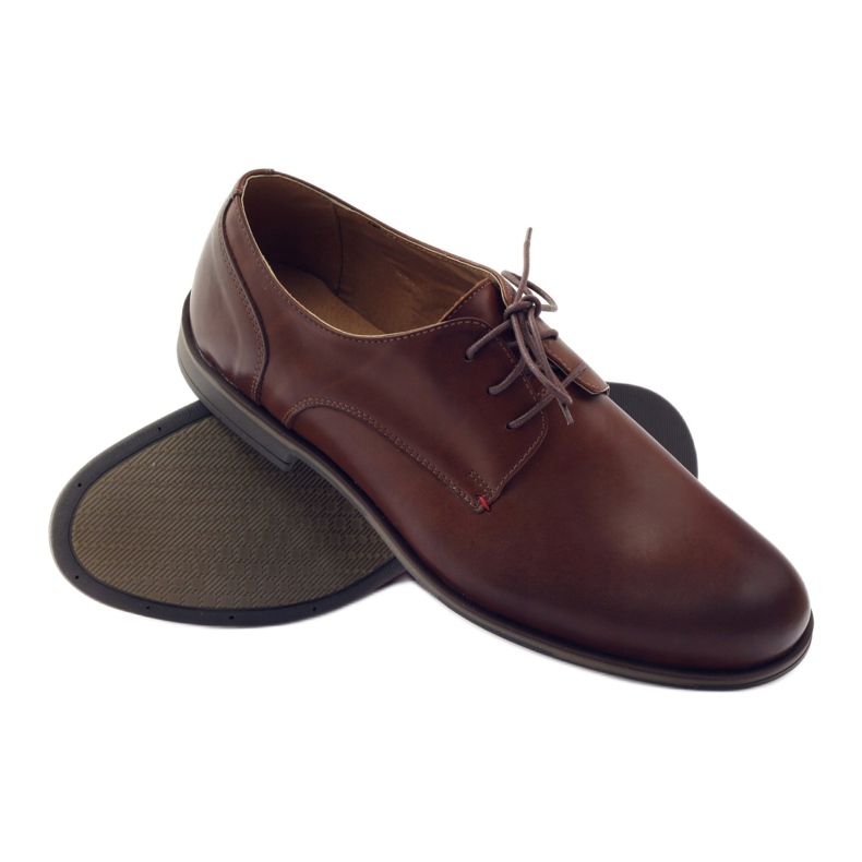 Chaussures décontractées pour hommes Riko 838 marron brun 3