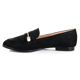 Seastar Mocassins avec perles noir 1