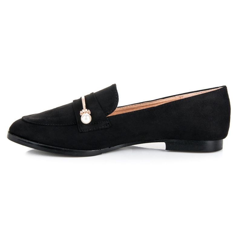 Seastar Mocassins avec perles noir 1