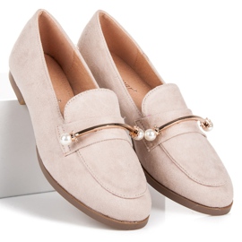 Seastar Mocassins Avec Perles beige 1
