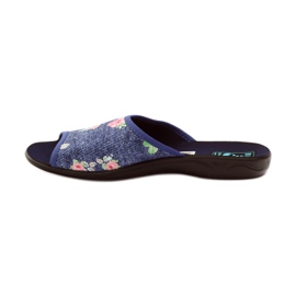 Chaussons Adanex en denim rose, femmes bleu vert rouge 2
