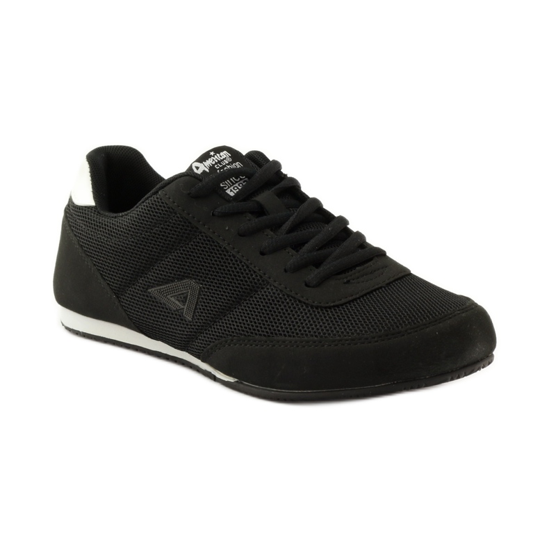 American Club Jogging américain 7066 noir blanche le noir 1