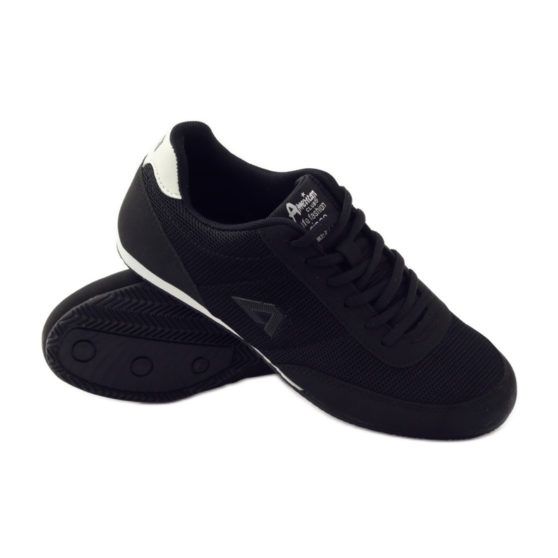 American Club Jogging américain 7066 noir blanc 3
