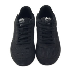 American Club Jogging américain 7066 noir blanc 4