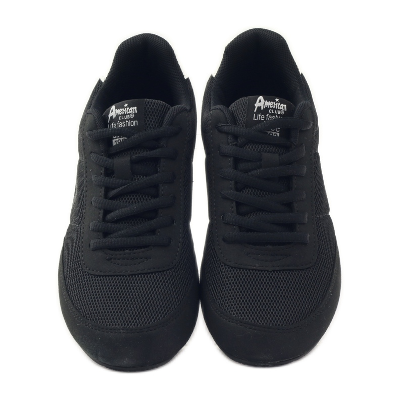 American Club Jogging américain 7066 noir blanche le noir 4