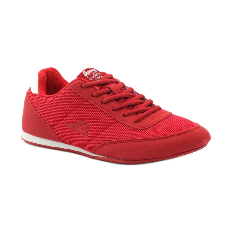 American Club Jogging sport américain 7066 rouge blanche 1