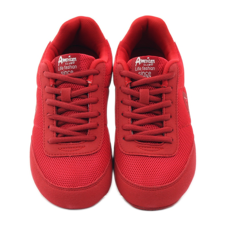 American Club Jogging sport américain 7066 rouge blanche 4