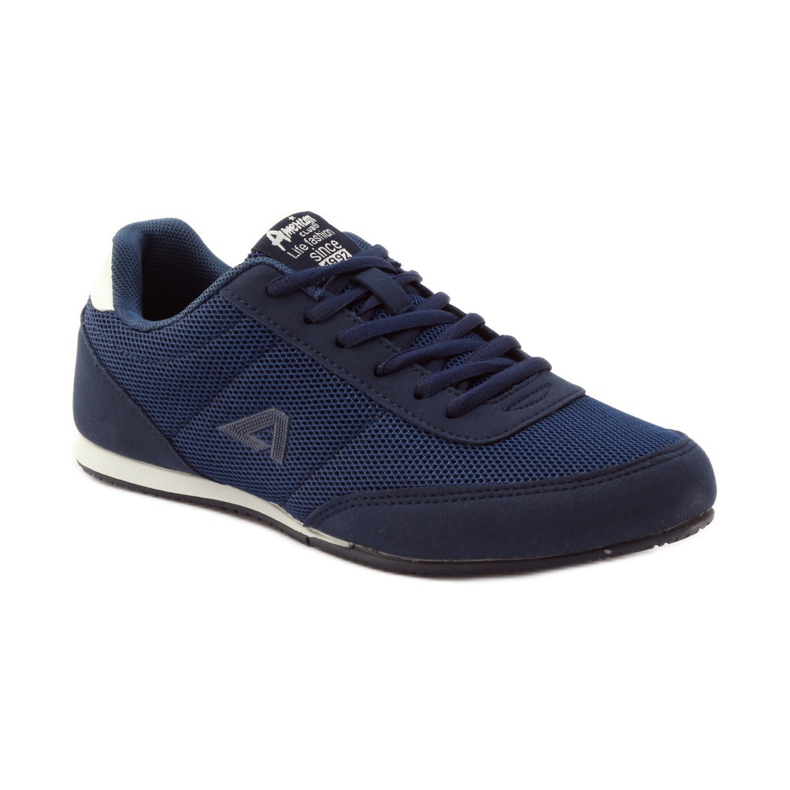 American Club Jogging américain 7066 bleu marine blanc 1