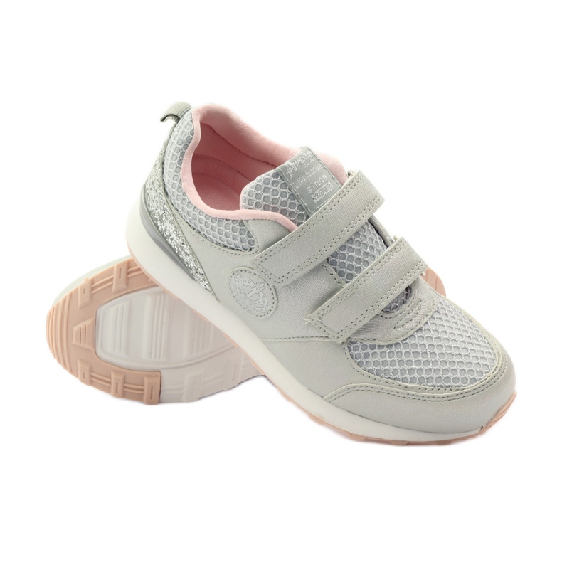 American Club Sport Velcro américain 16211 argent gris 3