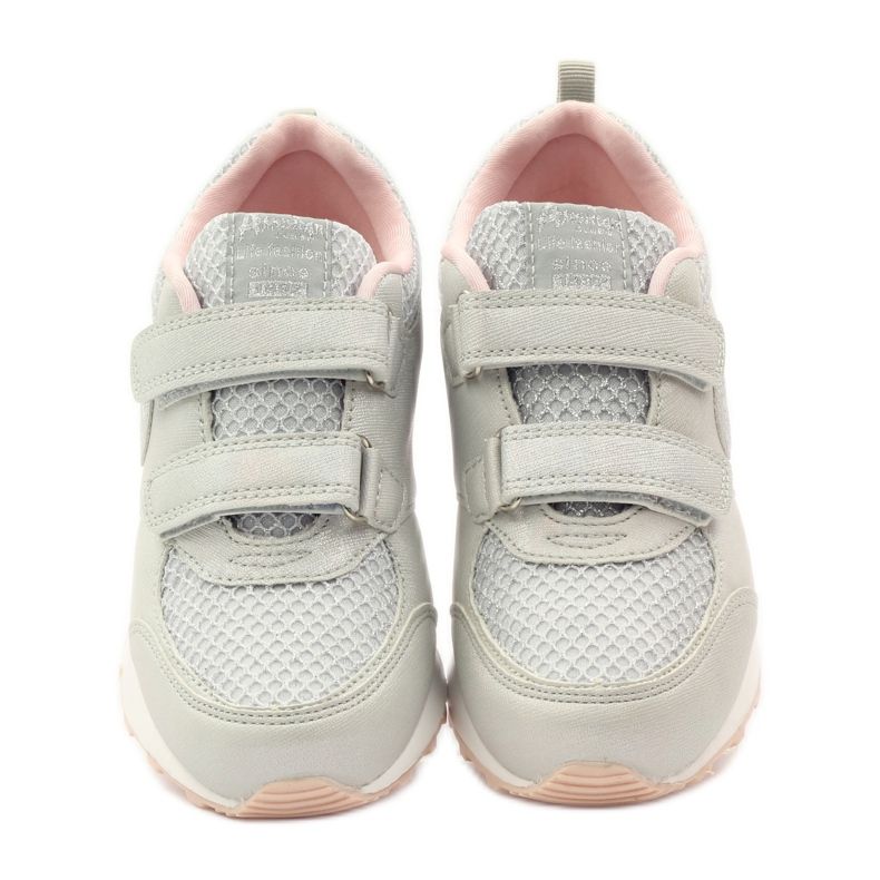 American Club Sport Velcro américain 16211 argent gris 4