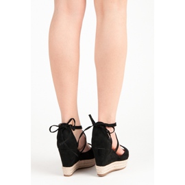 Seastar Espadrilles nouées sur le coin le noir 3