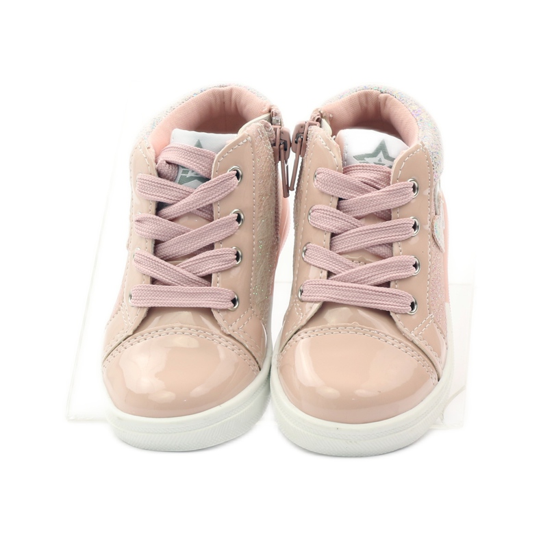 American Club Le cœur américain des filles sportives rose gris 4