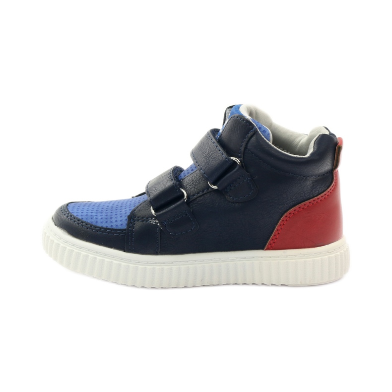 American Club Chaussures de sport américaines 17155 bleu marin rouge bleu 2